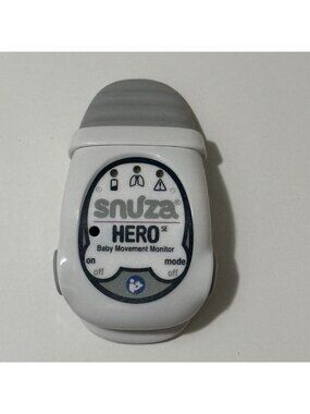 Snuza Hero SE Portable Baby Movement Monitor Wearable Alarm Vibration - Open Box
